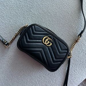 GG MARMONT MINI SHOULDER BAG